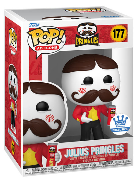 Funko POP #177 Pringles Julius Pringles Exclusive Figure